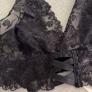 Aubade Nuit Indecente Triangle Bra size small